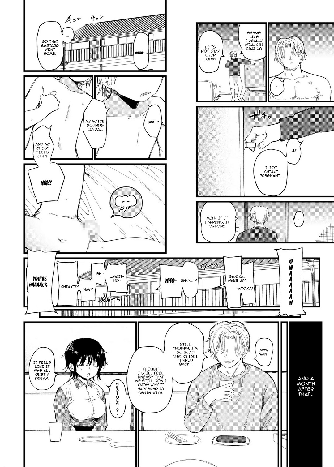 Hentai Manga Comic-Story Of How When I Changed Genders, My Friend Fucked Me And My Girlfriend Got NTR'd Second Part-Read-6